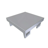 Padlódoboz vakmodul Mosaic 45x45xmm fehér 9010  IDM2 B/45A Electraplan